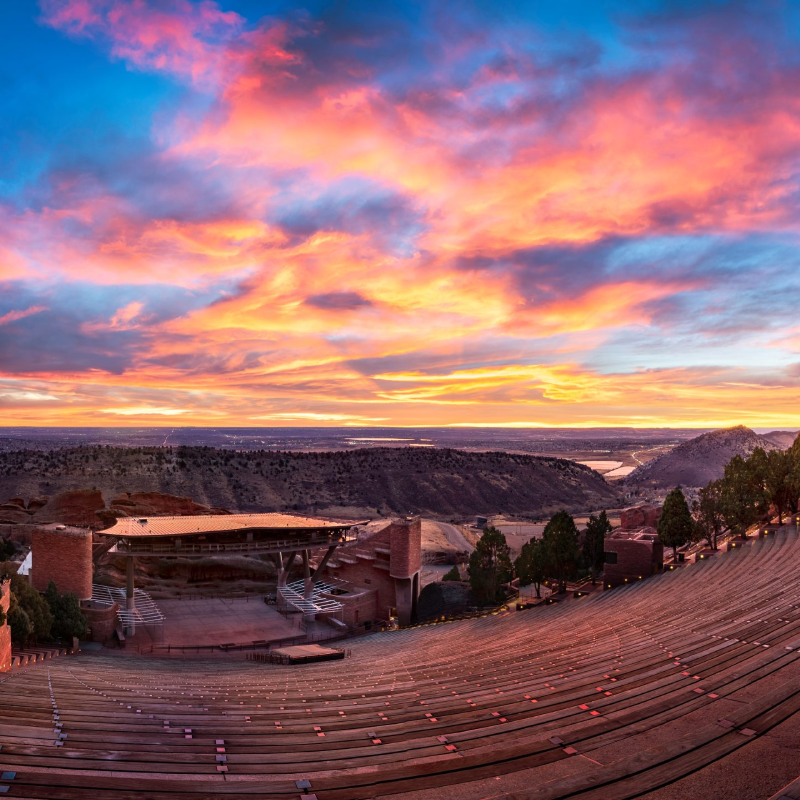 transportation to red rocks amphitheater