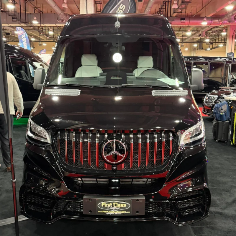 Comfortable Mercedes Sprinter limo rental Denver co