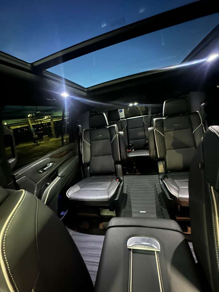 Cadillac Escalade service Denver black car service